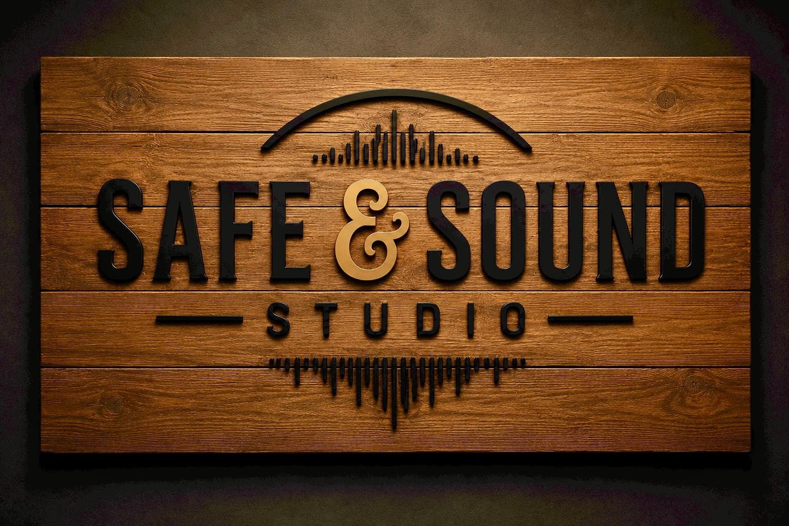 Safe and Sound Studio sign